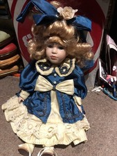 Doll Vintage Knightsbridge Collection Hand Painted Porcelane Doll 12”