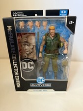NEW DC Multiverse McFarlane Collector Edition Sgt. Sergeant Rock 7-Inch Figure