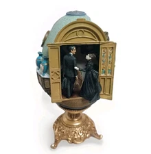 VTG Gone With the Wind Rhett Takes His Leave Franklin Mint Egg 2000 Limited