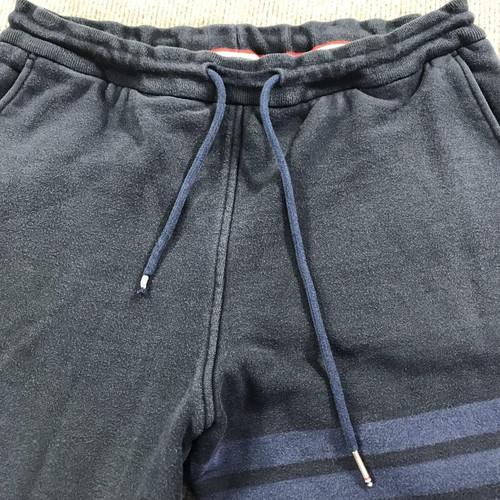 Pantalones deportivos Thom Browne para hombre talla 2 azul marino hechos en Japón pantalones de chándal a rayas - Imagen 3 de 14