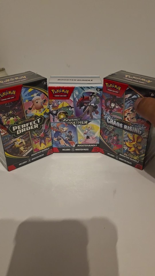 Perfect Containers Logo Pokemon Perfect Order, Journey Together, and Chaos Rising Booster ...