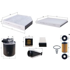 KNECHT FILTER-PAKET SET passend für MERCEDES W/S 205 CABRIO A205 GLC X/C 253 KNECHT FILTER-PAKET SET passend für MERCEDES W/S 205 CABRIO A205 GLC X/C 253