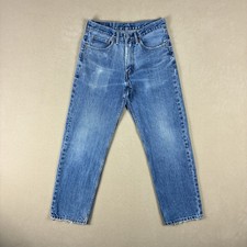 Levi  s Men  s 550 Relaxed Fit Jeans 31x30 Blue Medium Wash Distressed