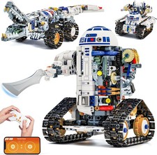 STEM RC Robot Building Kit - 3 in 1 APP  Remote Control Robotics for Kids...