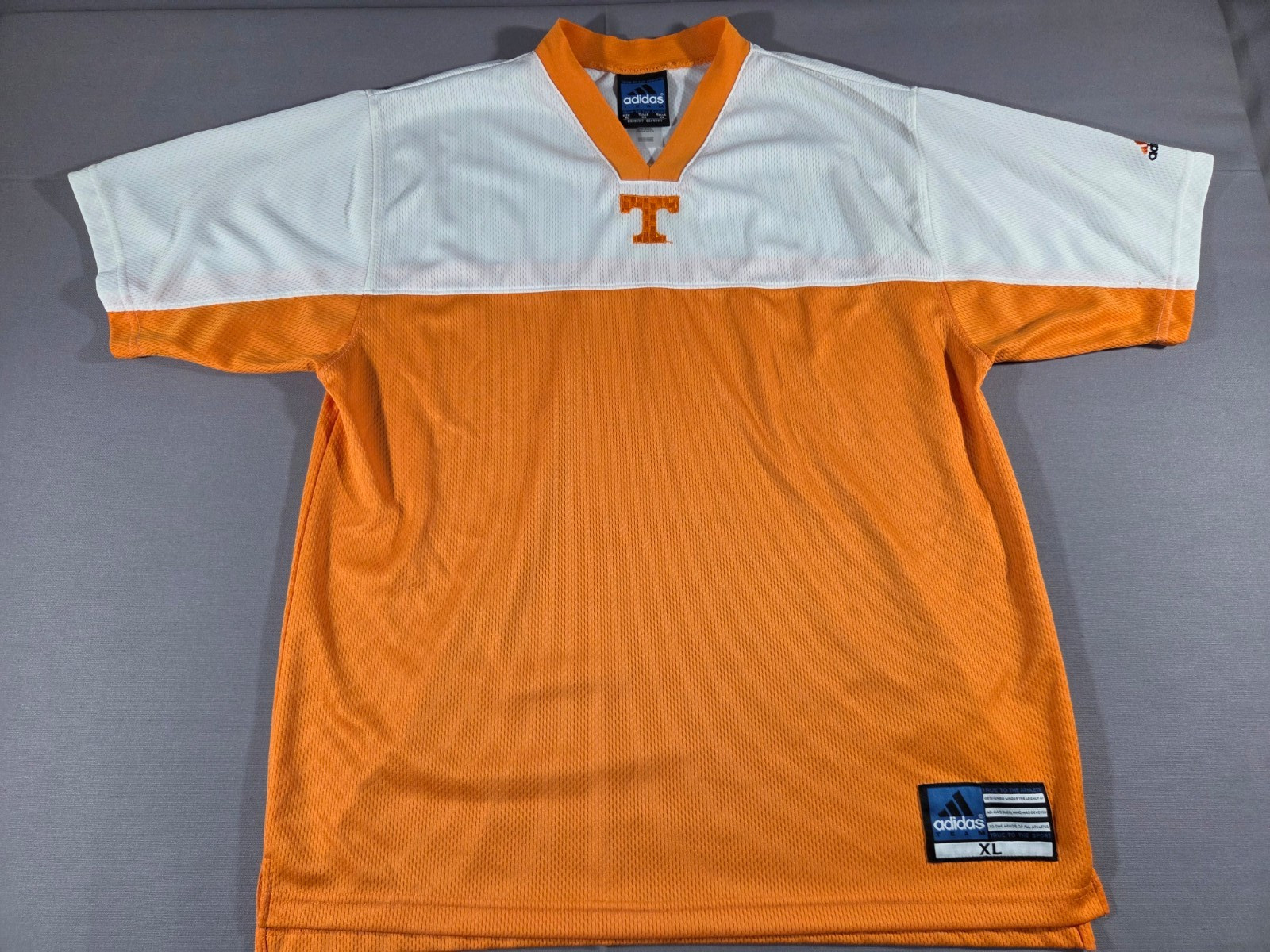 Adidas Tennessee Volunteers Jersey Mens XL Orange White NCAA Football