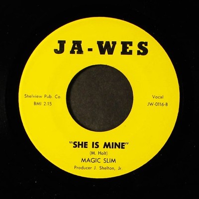 MAGIC SAM / LITTLE HITE: she is mine / soul blues JA-WES 7'' Single 45 RPM