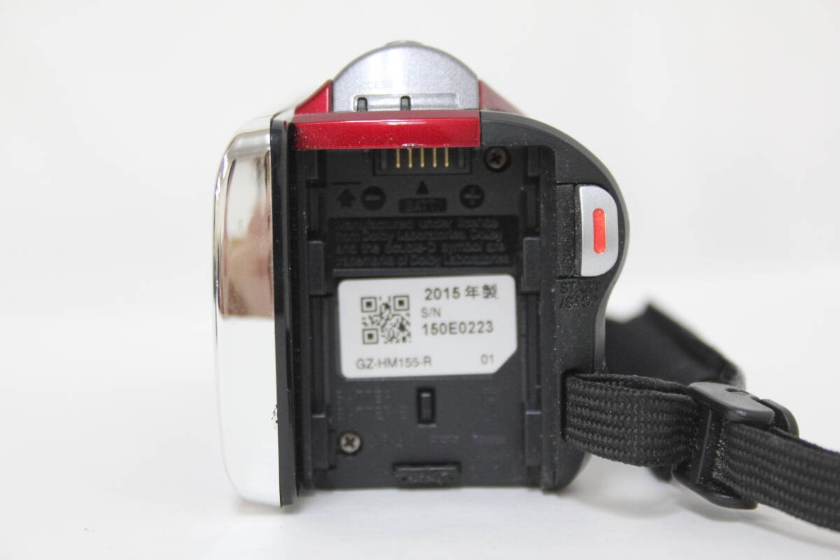 JVC GZ-HM155-R 60X Camcorder Red, Recorded Playback, Return