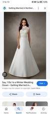 Ronald Joyce Wedding Dress Size 8