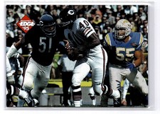 1995 Collector’s Edge Timewarp TW1 Gale Sayers Dick Butkus Junior Seau