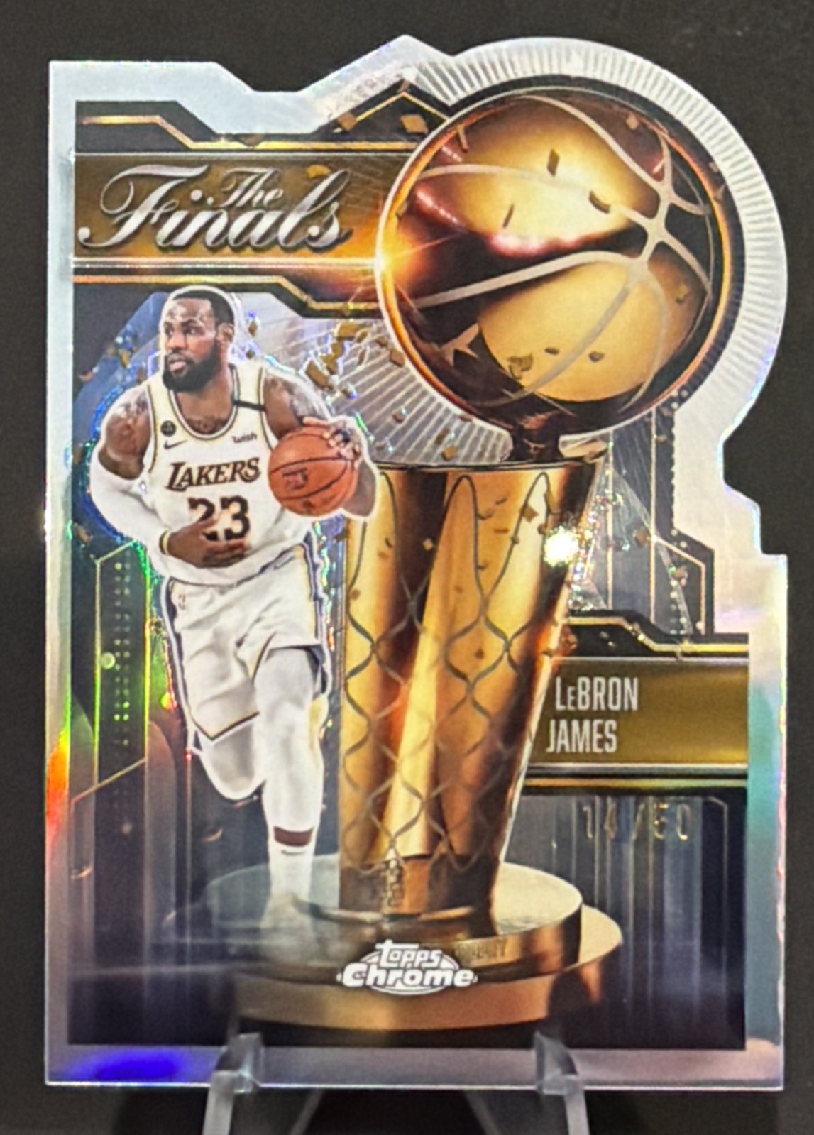 2025-26 Topps Chrome LeBron James SSP Finals Refractor /50