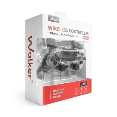 Walker WPS-401 Wireless Controller mit Trackpad/Vibration für PS4 PC