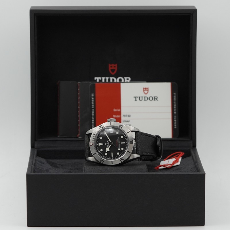 Tudor Black Bay 79730 Black Dial Heritage Steel 41mm B&P 2020