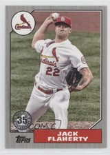 2022 Topps Series 2 1987 Topps Baseball Black 50/299 Jack Flaherty #87TB-45 0t2