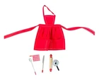 Vintage 1960s Mattel Barbie Doll Lot What's Cookin Red Apron Hostess #962 #1034