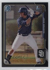2015 Bowman Chrome Prospects Asia Exclusive Black Refractor Jake Bauers c8a