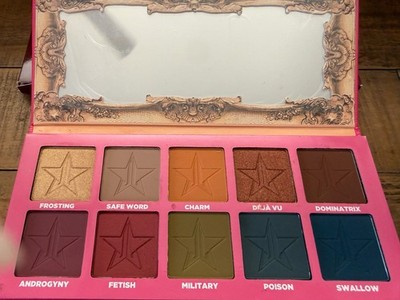 Jeffree Star Cosmetics Androgyny Eyeshadow Palette 10 Shades 0.09oz Vegan New