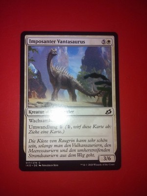 MTG-MAGIC THE GATHERING Imposanter Vantasaurus 2020 Deutsch 017/274