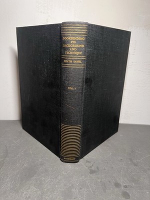 Bookbinding Its Background and Technique Edith Diehl 1946 Volume 1 DYI Tutorial