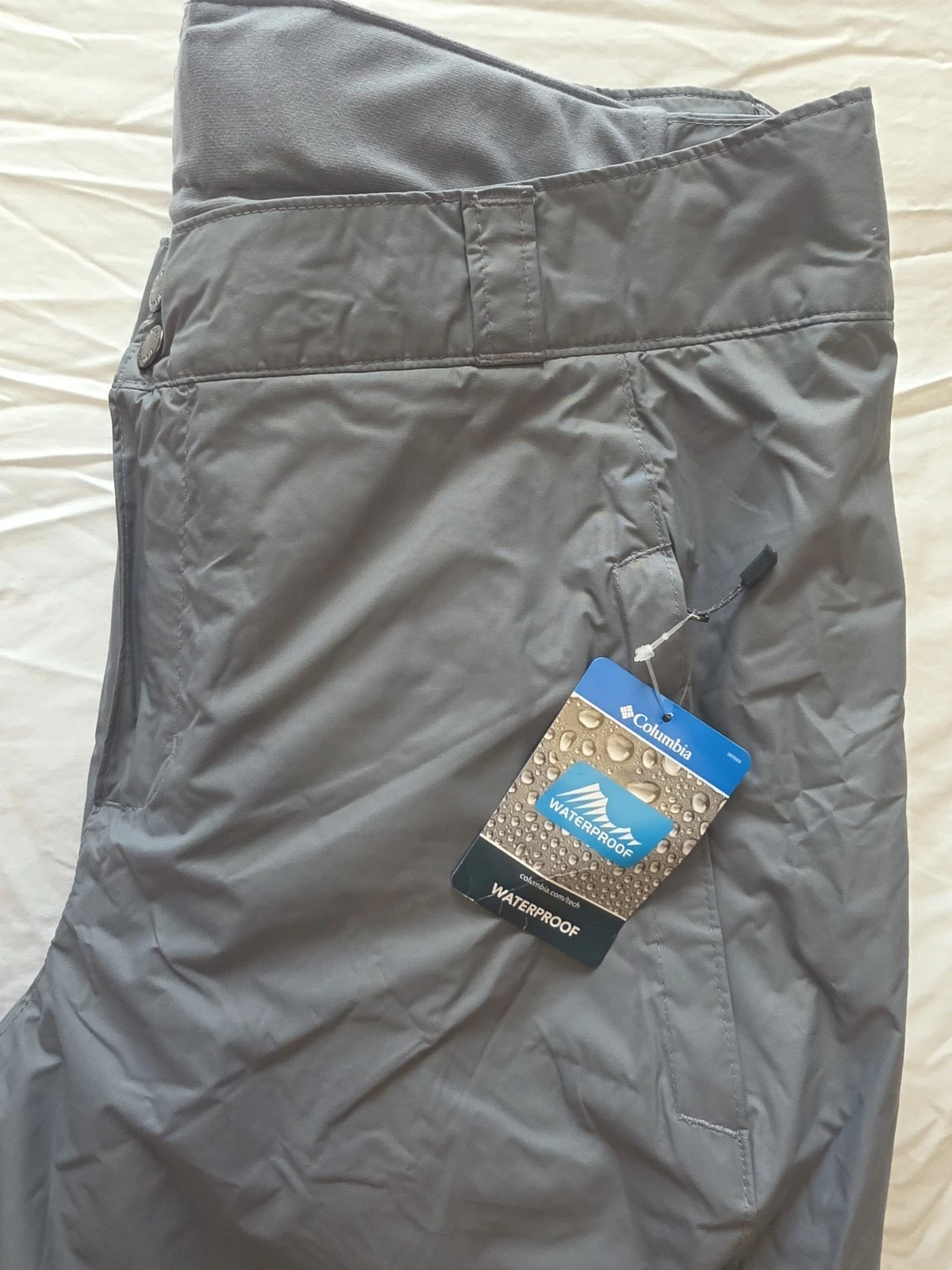Columbia Women's Modern Mountain 2.0 Snow Pant Outside Pant Grey Size 1XLG NWT