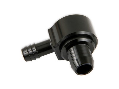 Earl's AT252007ERL Brake Booster Check Valve - Billet Aluminum - 90 Degree