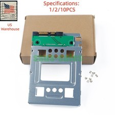 Lot 2.5" to 3.5"hard drive adapter SATA SAS SSD HDD 654540-001 for HP G8 N54L US