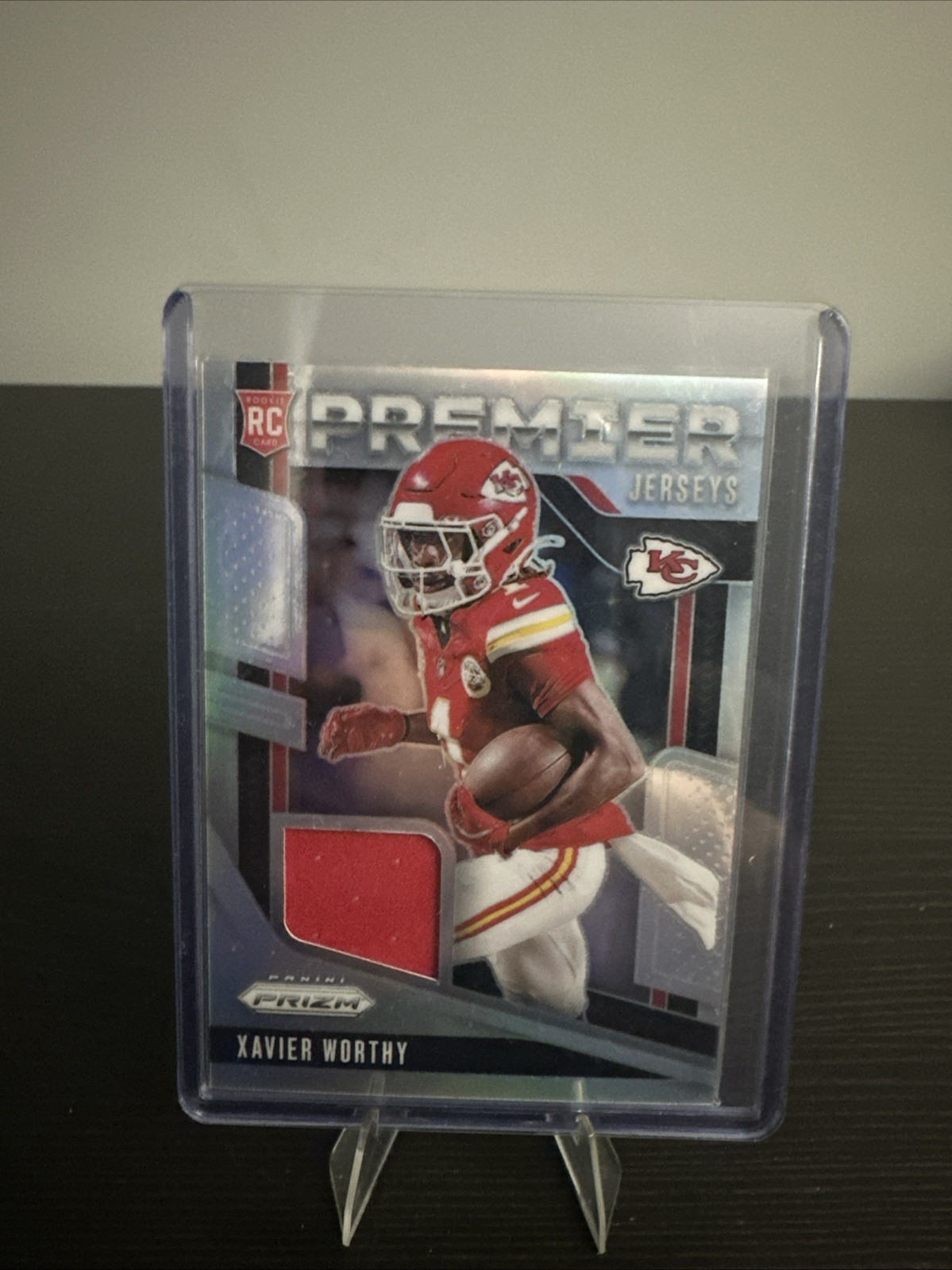 2024 Panini Prizm - Premier Jerseys Xavier Worthy #PJ-XWY (MEM, RC)