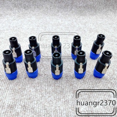 10 pcs NL4FC Speakon Connector Female 4 pole Cable Mount Replacement for Neutrik