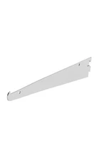 SSWBasics 12 inch Chrome Metal Shelf Bracket for Slotted Standard - ½ inch