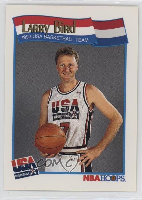 1991-92 NBA Hoops Larry Bird #576 HOF