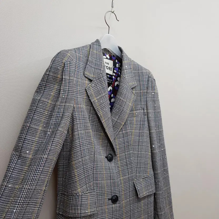 Hansom The Store Patterned Single Jacket - S Size… - image 4