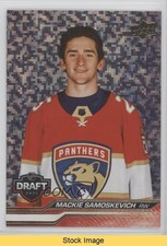 2023-24 Extended Series Speckled Rainbow Foil Mackie Samoskevich #747 READ 4om