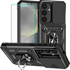 Samsung Galaxy S25 Case with Screen Protector: Military Grade 20ft Drop Tested