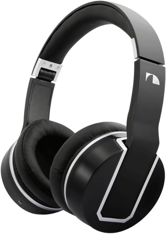 Nakamichi Bluetooth Over Ear Headphones BTHP02 Black, WIRED 
