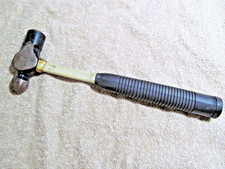 Vintage Nupla  70/80s Hammer 8oz (12.9oz Total) Ball Peen 11" long Rubber Handle