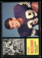 1962 Topps #92 Hugh McElhenny Minnesota Vikings VGEX 66729