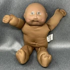 Vintage 1982 Cabbage Patch Kids Doll Bald Brown Eyes Black African American CPK