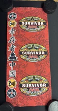 SURVIVOR BUFF Season 15 China CBS Red Fei Long Tribe Collectors edition