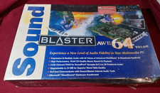 Creative Sound Blaster AWE 64 Value Model SB4500 NEW Vintage PC Audio Read