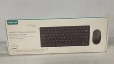Jellycomb Ultra thin Wireless keyboard Mouse Combo