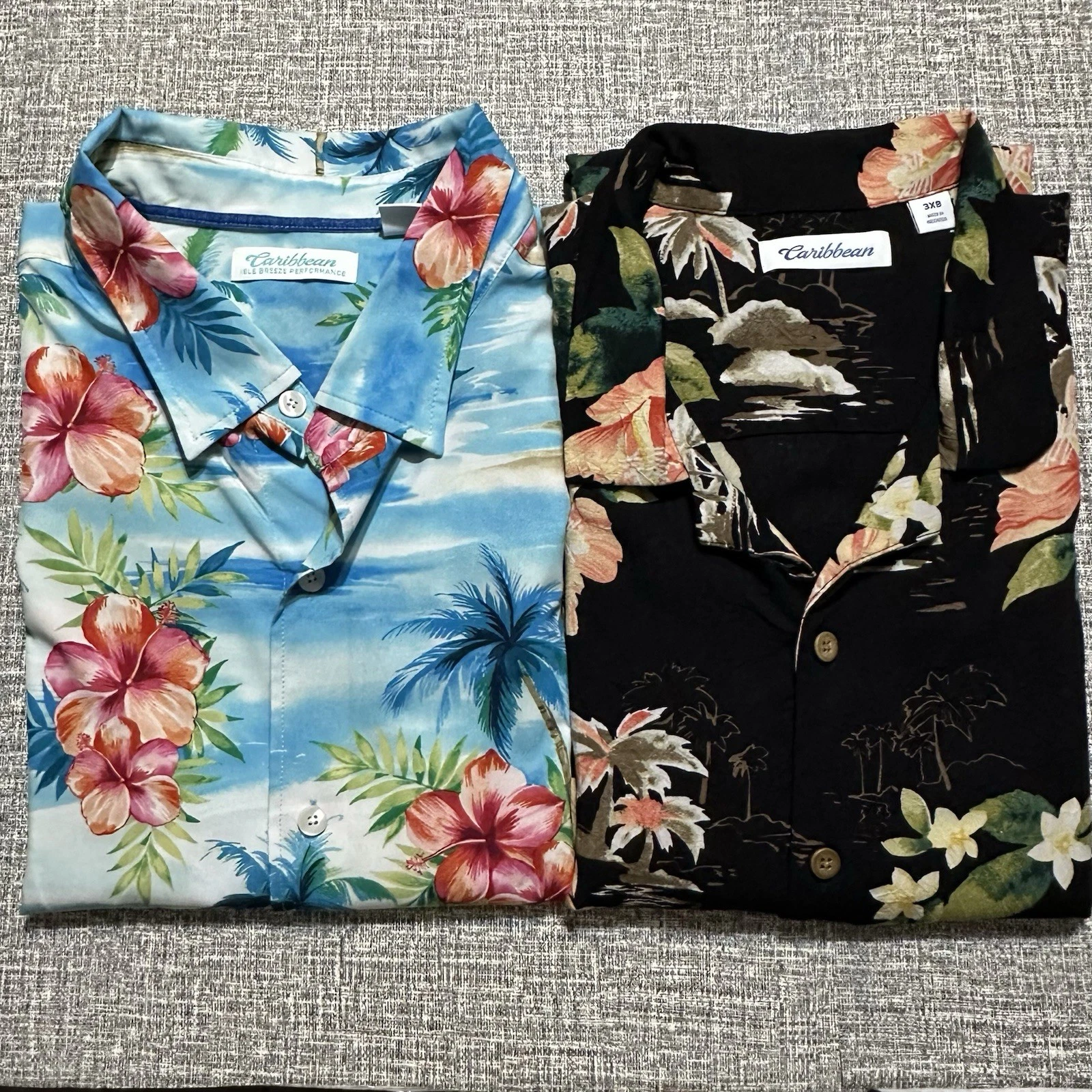 Caribbean Hawaiian Floral Short Sleeve Shirt