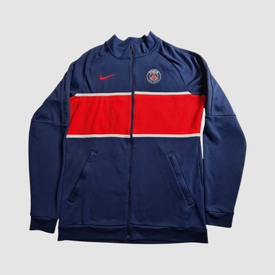Nike Paris Saint Germain Track - PSG -Jacket Fleece | Frankreich-Tag | 2010s | M