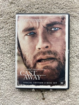 Cast Away DVD 2000 Special Edition 2-Disc Set Tom Hanks Robert Zemeckis
