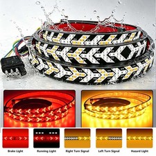 60 Truck Dynamic Tailgate Arrow Led Light Bar Brake Turn Signal Stop Tail Lamp 60 Truck Dynamic Tailgate Arrow Led Light Bar Brake Turn Signal Stop Tail Lamp