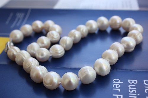 Collier Perles D’Eau Douce – 45cm, Perles 10mm – Qualité AAA – Neuf Sans Emballage