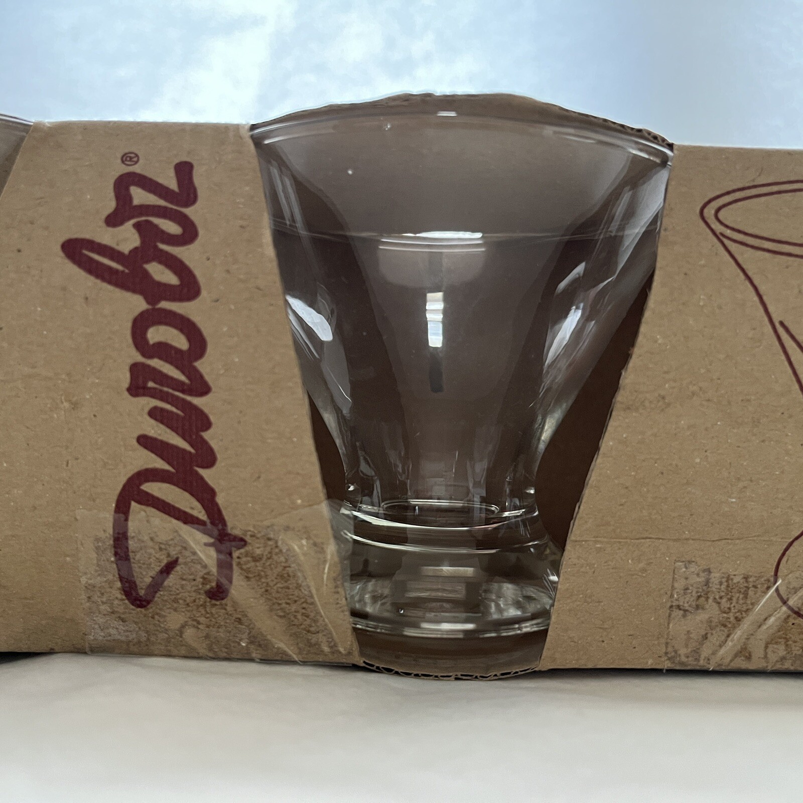 Durobor Bolero Cocktail Glass 7oz / 210cc Pack of 6 Stemless Dessert