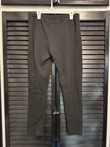 Girls Athletic Works Black Lined Leggings - XXL 18 - Picture 3 of 9