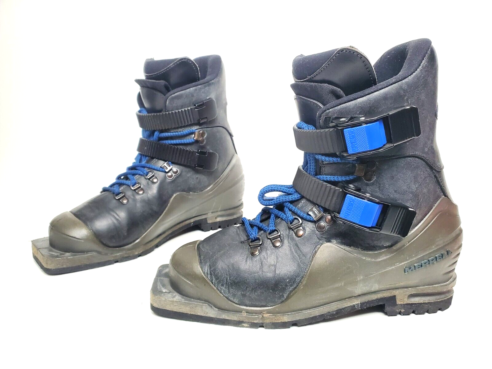 SALOMON Scarponi da sci MERRELL in pelle 75 mm 3 pin backcountry telemark da uomo US 8 5