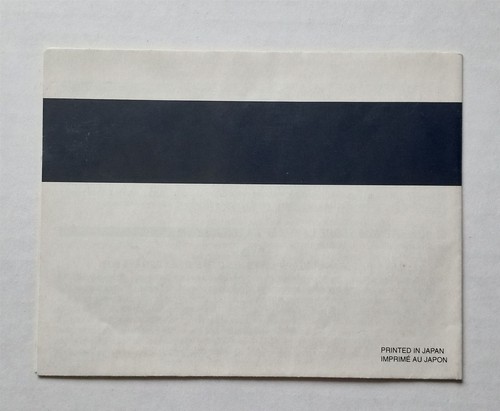 Nintendo NES - insert, Consumer Information Precautions Booklet NES-USA/CAN-1 - Picture 2 of 2