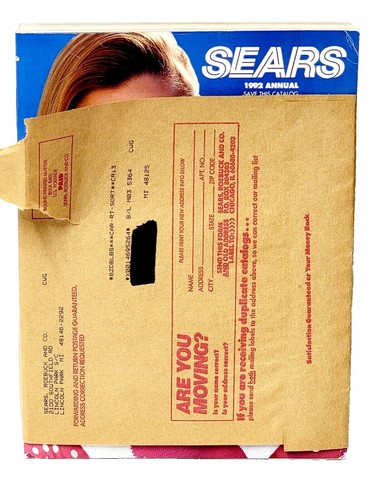 y.s⭐︎ 1993 SEARS Catalog Spring Summer Last Printed Big Book Vintage 90s