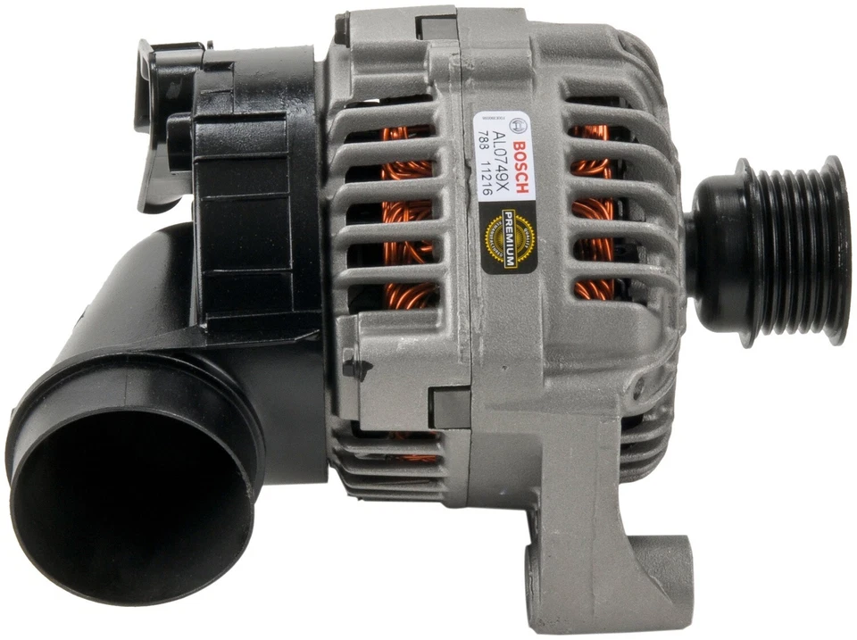 Alternador Bosch para BMW 323i 1998-1999 2,5 L L6 (remanufacturado) Foto 4 de 4